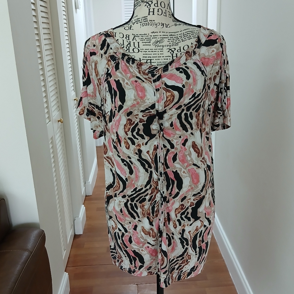 MISSONI 100%‎ Silk short sleeve top
